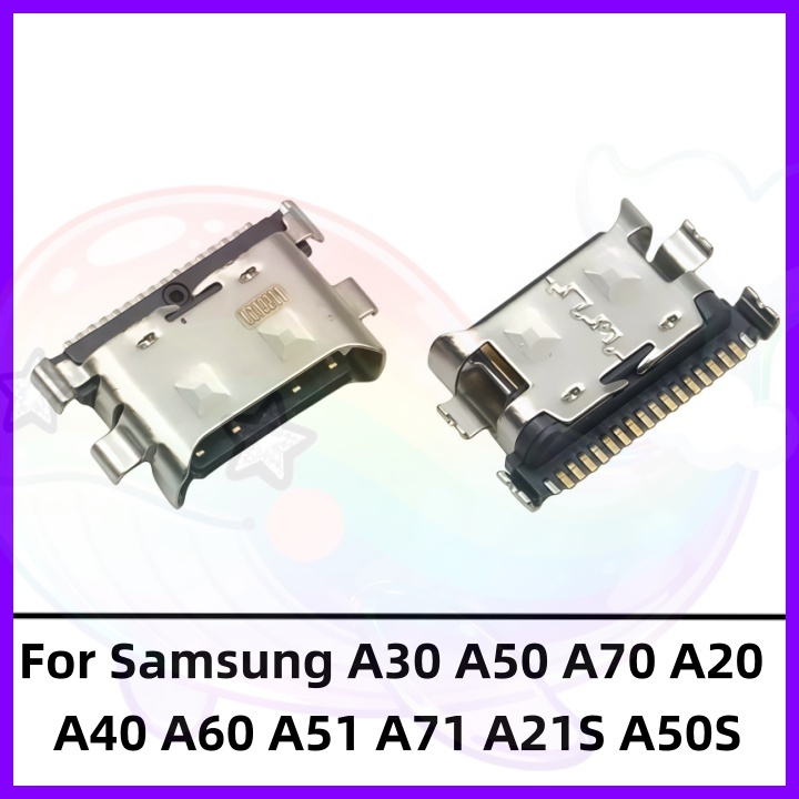 ตัวเชื่อมต่อพอร์ตชาร์จ Micro USB สําหรับ Samsung Galaxy A30 A50 A70 A20 A40 A60 A51 A71 A21S A50S 5-50 ชิ้น