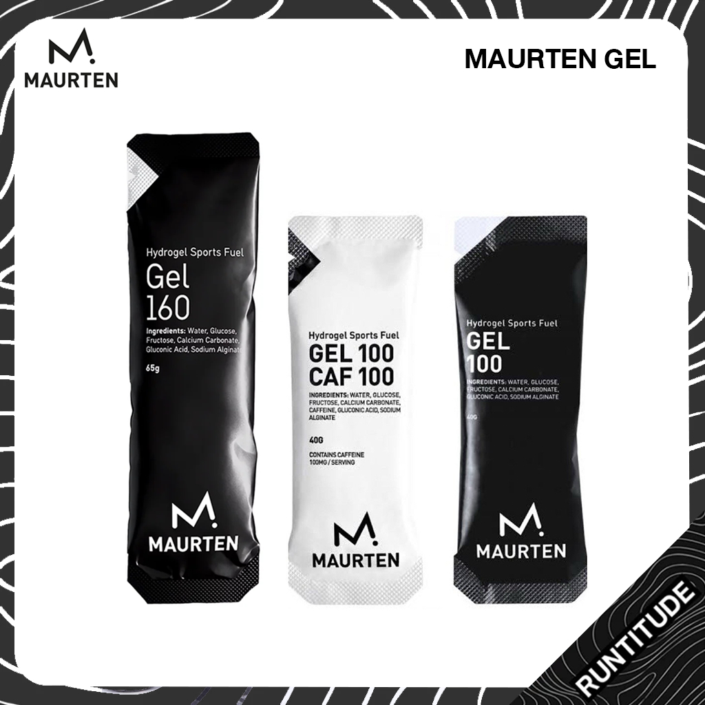 MAURTEN Gel 100/160 เจลให้พลังงานระดับโลก ให้พลังงานได้เร็ว ดูดซึมเร็ว ขนาดพกพาสะดวก