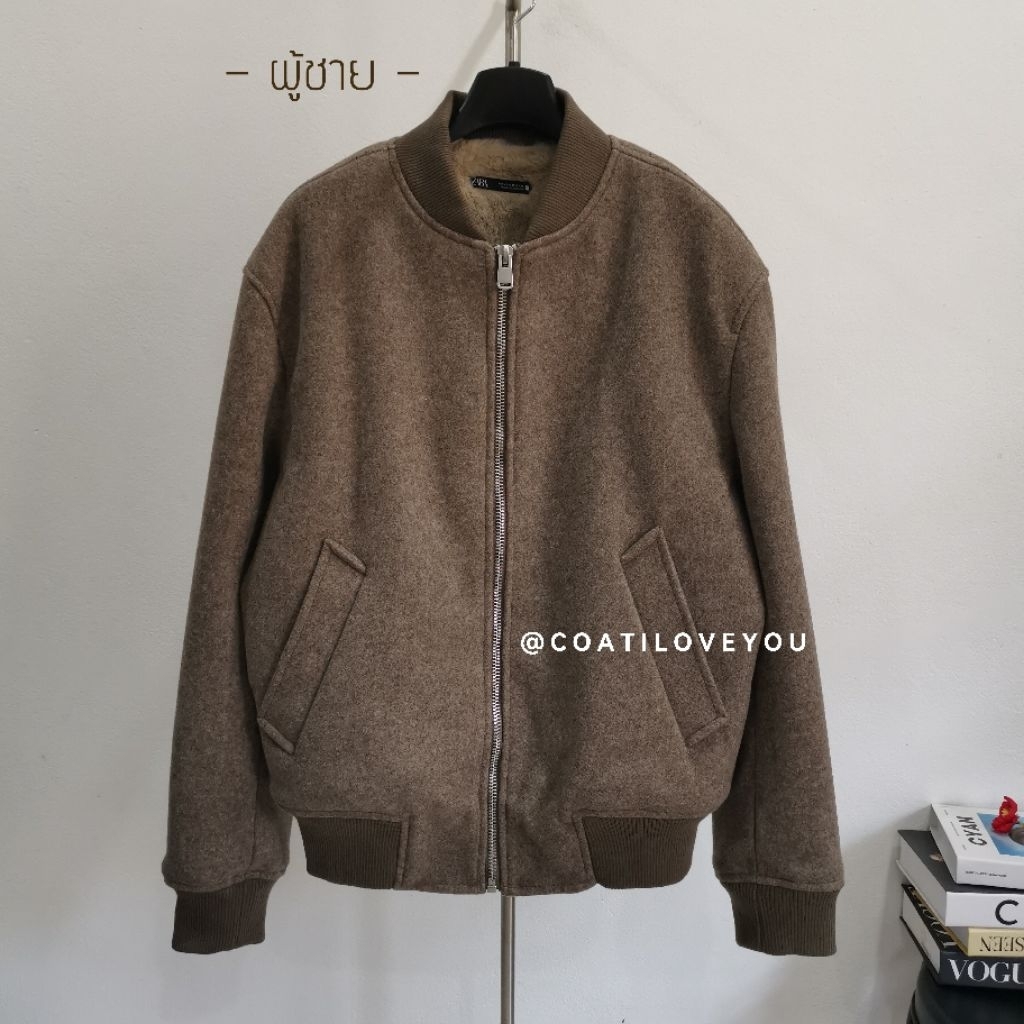 ZARA​ COMBINED​ BOMBER MEN’S​ JACKET​