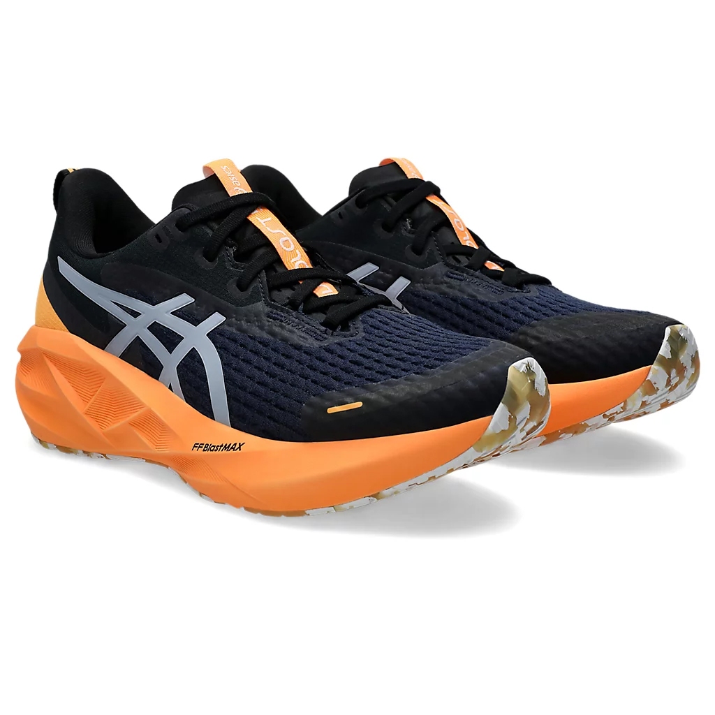 Asics Men’s Novablast 5 Lite-Show Lite-Show/Orange Pop รองเท้าวิ่งผู้ชาย Bananarun