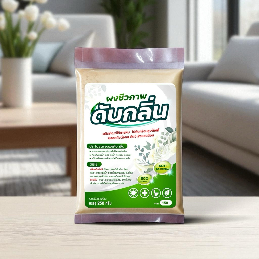 ผงกำจัดกลิ่นเหม็นในห้องน้ำ ราคาถูก Shopee Lazada