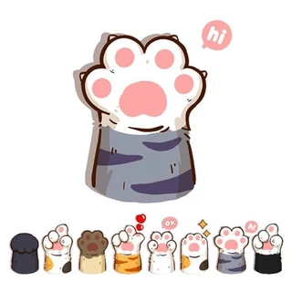 1 เซ็ท (ส่งจากไทย) สติ๊กเกอร์ติดรถยนต์ สติ๊กเกอร์แมวการ์ตูนแมวน่ารัก ตู้เย็น กระเป๋า เฟอร์นิเจอร์ รถจักรยานยนต์