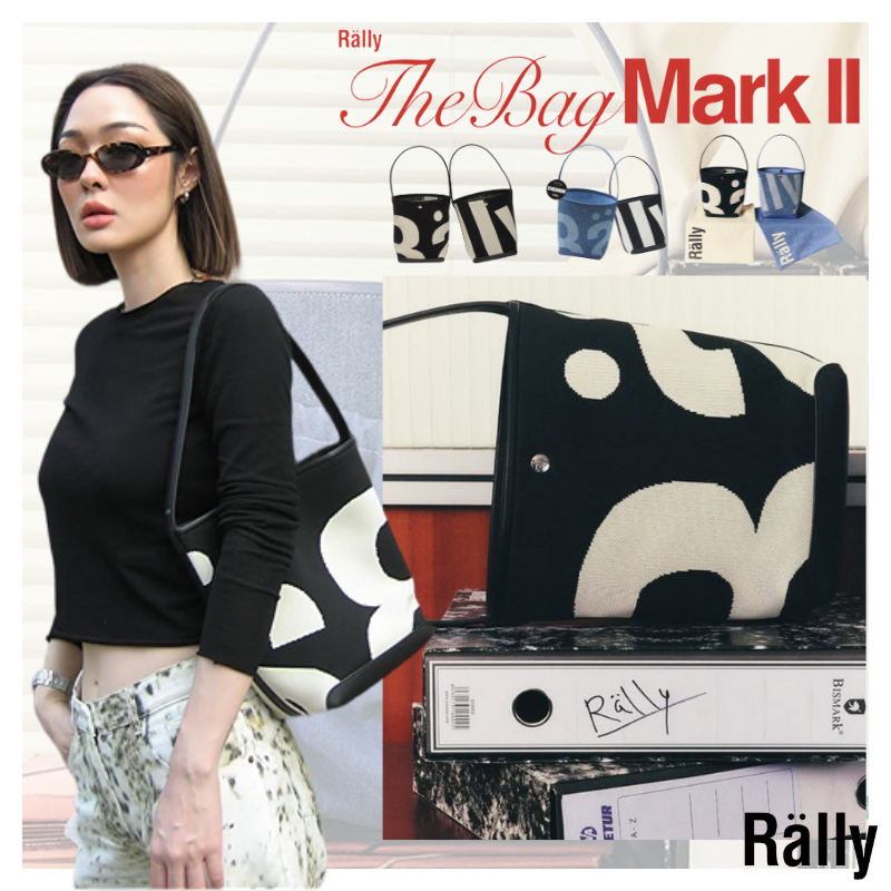 (ใช้โค้ดลดได้) พร้อม💯Rally The Bag Mark II Bucket Bag【Black】Rally Movement กระเป๋าหนังทรง Bucket Sho