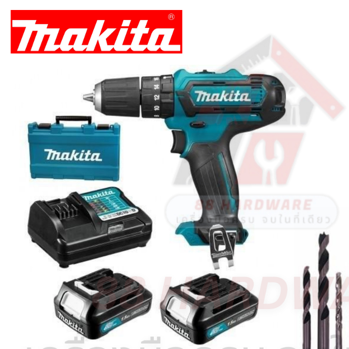 Makita สว่านกระแทกไร้สาย รุ่น HP333DWYE