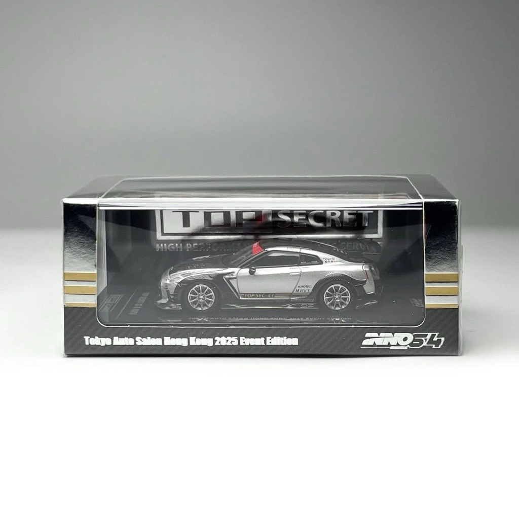 【Pre-Order】 INNO64 1:64 Nissan GT-R R35 TOP SECRET Tokyo Auto Salon Hong Kong 2025 Event Edition 🏁
