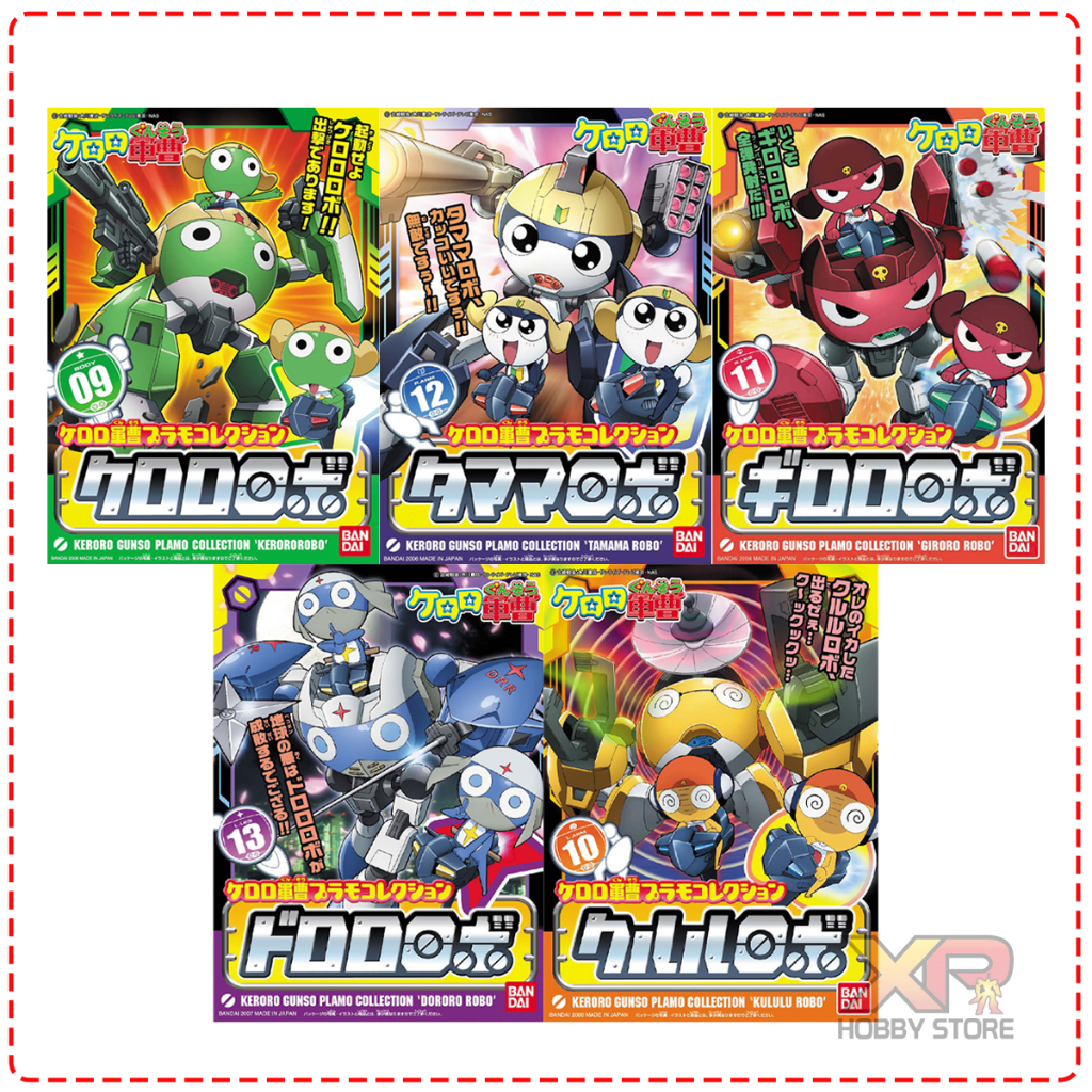 [Kero-Pla] Keroro Robo Set 5