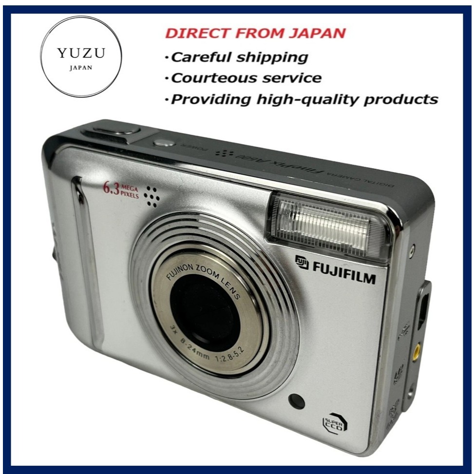 Pre-owned Product Fujifilm FinePix A600 Silver Digital Camera - 6.3MP Super CCD - Vintage Y2K Digica