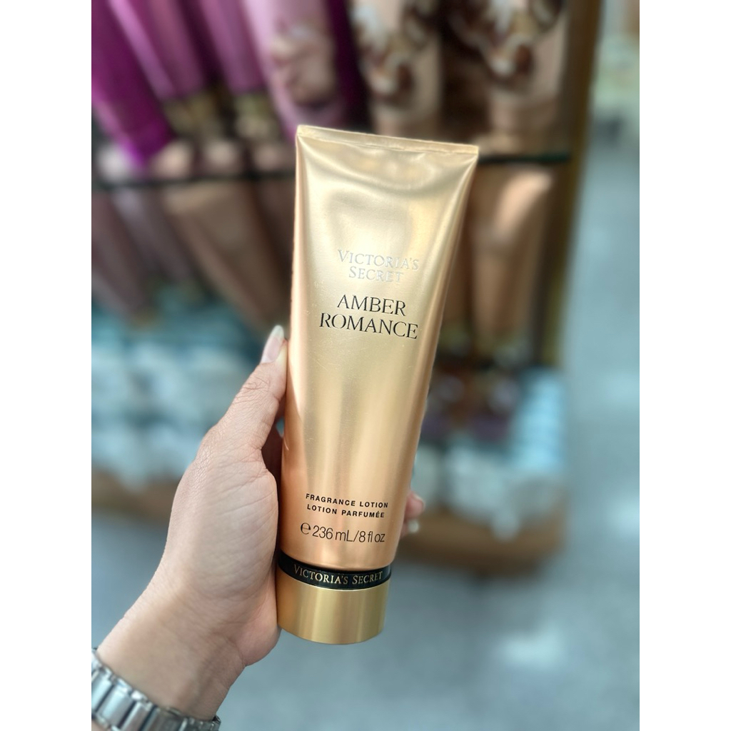 Victoria's Secret Amber Romance Nourishing Body Lotion 236ml. แท้