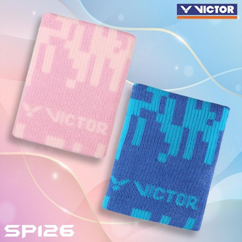 【 ของแท้ 💯% 】ผ้ารัดข้อมือซับเหงื่อ วิคเตอร์ รุ่น SP126 (SP126 )