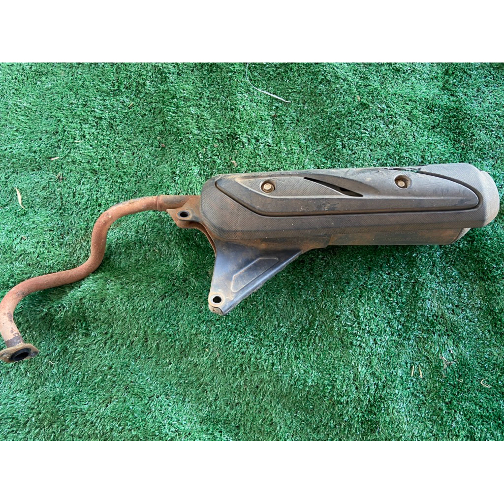 ท่อไอเสียคลิก110i คลิกคาบู (Honda Click) ของแท้มือสอง ถอดจากรถ พร้อมใช้งาน