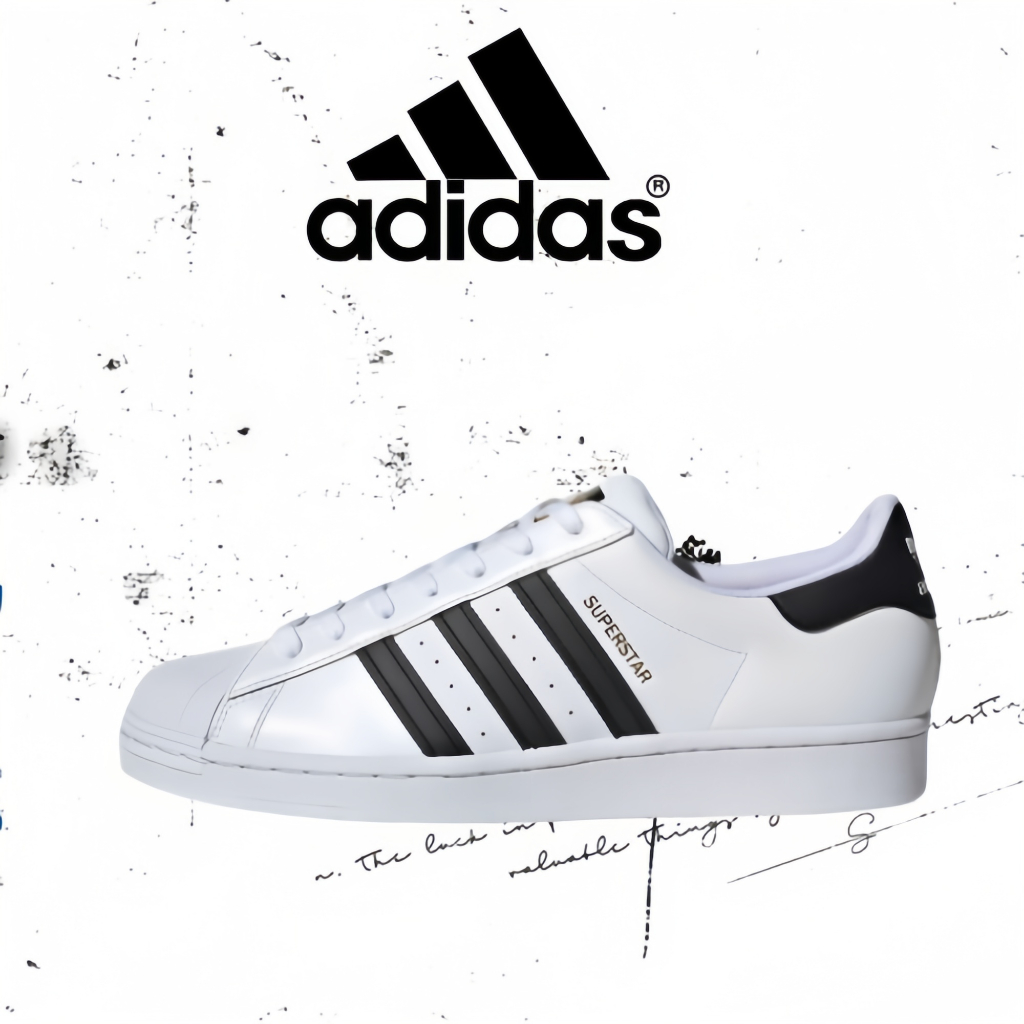 👟ของแท้ 100 %✅ adidas originals SUPERSTAR  EG4958 Outdoor commuting running casual shoes