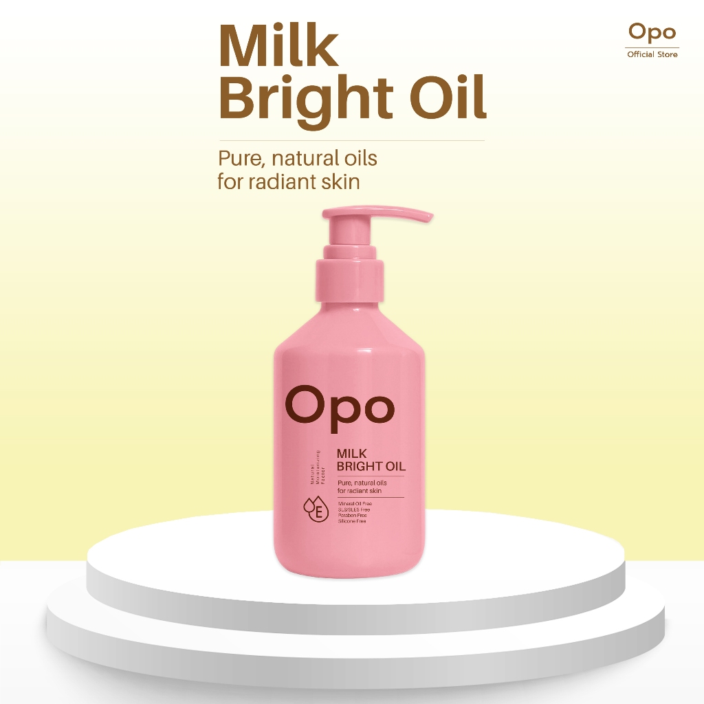 [ 1btl. ] MILK BRIGHT OIL น้ำนมสกัดเย็นเข้มข้น ฟื้นฟูผิวเสียเร่งด่วน