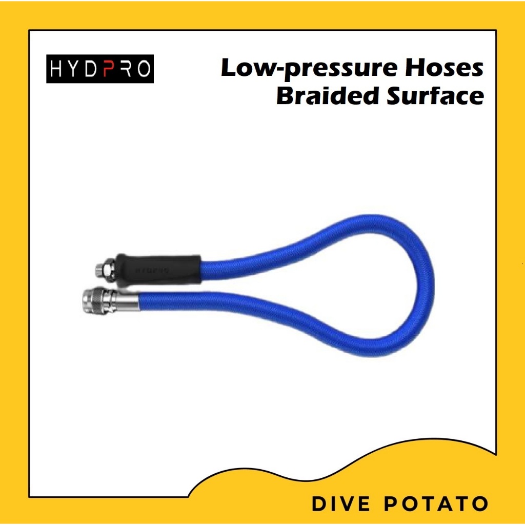 Inflator hose สายถักสำหรับ BCD ดำน้ำสคูบ้า ขนาด 56 ซ.ม.Hydpro Hose Lp B. Tek INF P L560