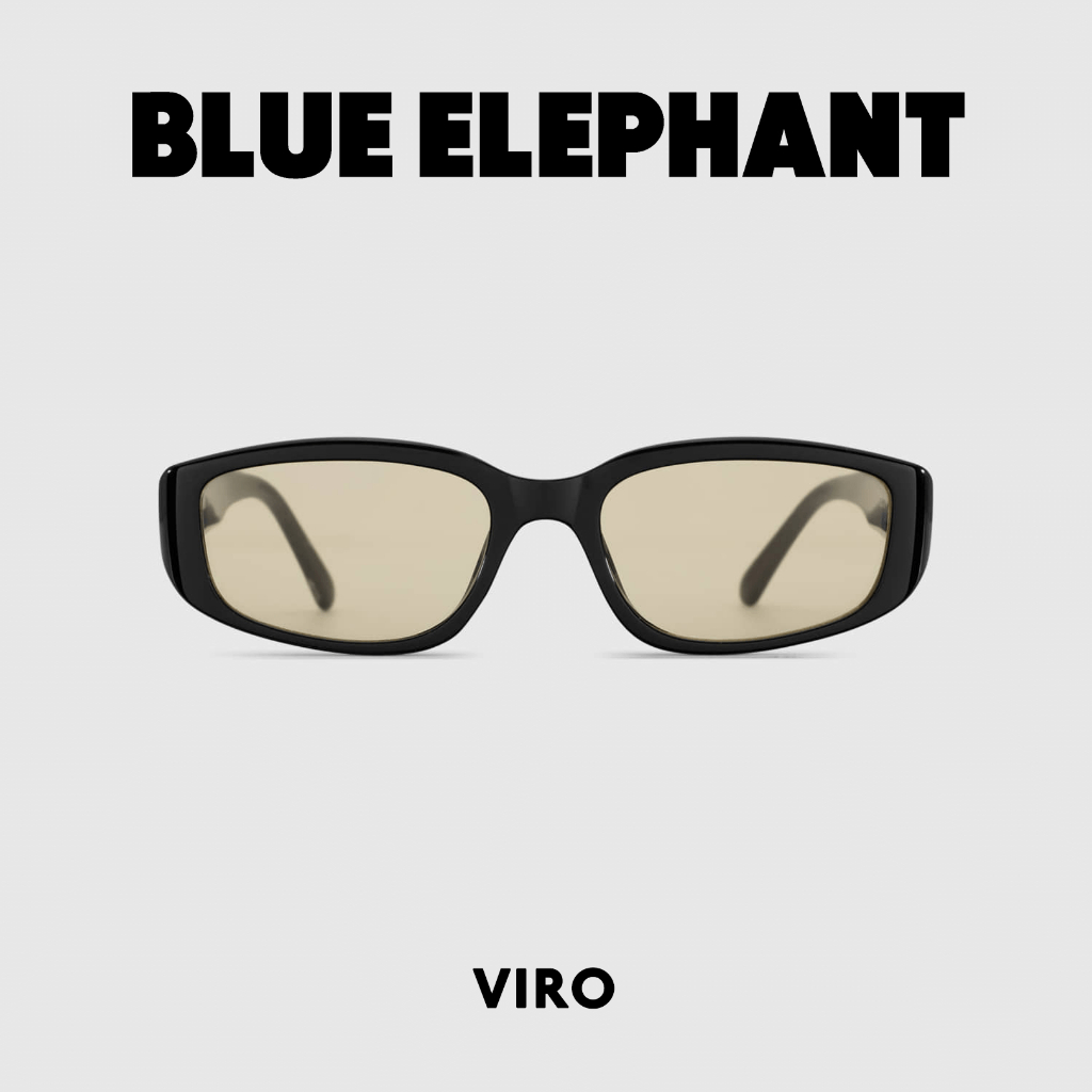 SUNGLASSES BLUE ELEPHANT - VIRO (Black, Leopard , Red Wine , Yellow tint)