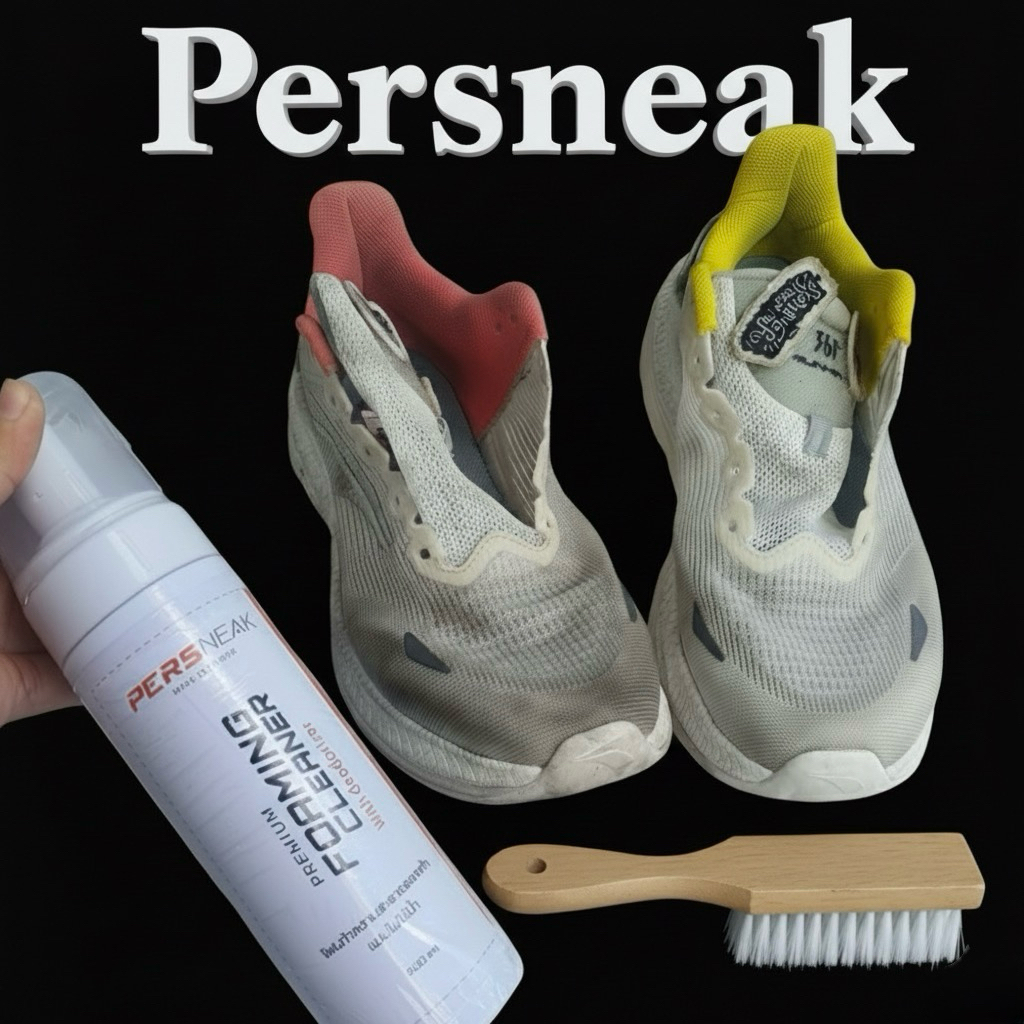 โฟมทำความสะอาด แบบไม่ต้องใช้น้ำล้างออก ไม่กัดผ้า ไม่ทำให้ผ้าหนัง-กรอบ 150ml.