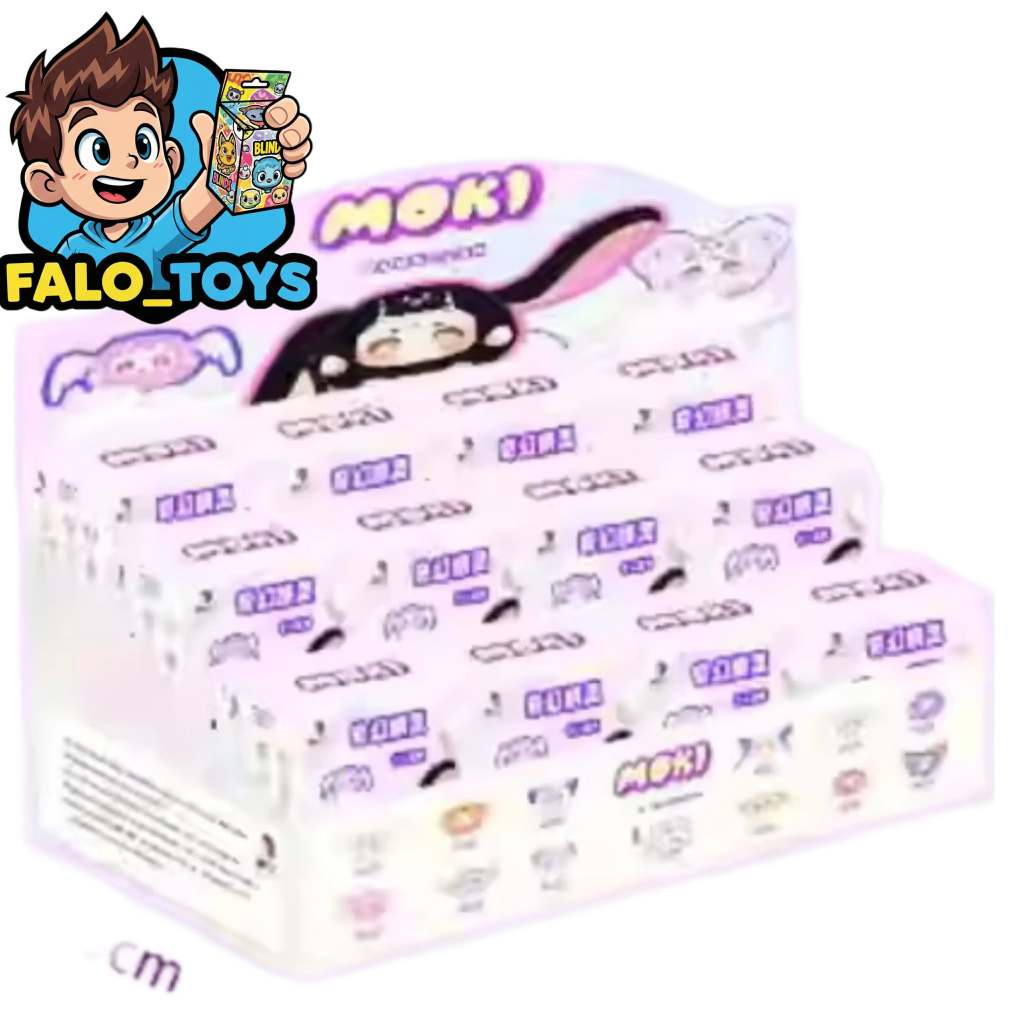 พร้อมส่ง moki fantasy elf 12 zodiac signs series blind box ( 12 สุ่ม )