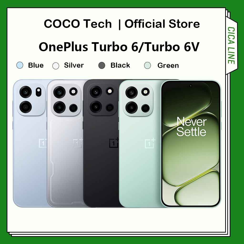 OnePlus Turbo 6 Snapdragon 8s Gen 4 OnePlus Turbo 6V Snapdragon 7s Gen 4 ColorOS 16 6.78" 9000 mAh