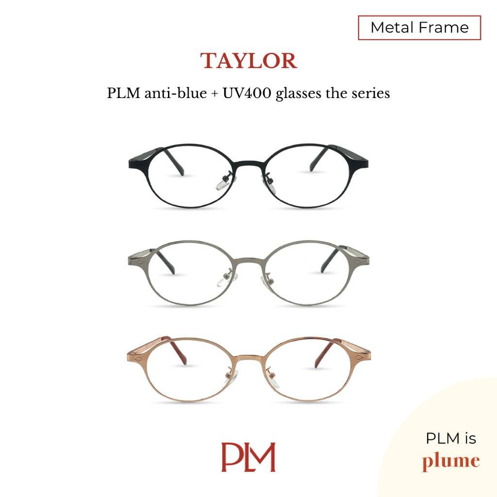PLM (plume.bkk) แว่นกันแดดรุ่น 'Taylor' Sunglasses