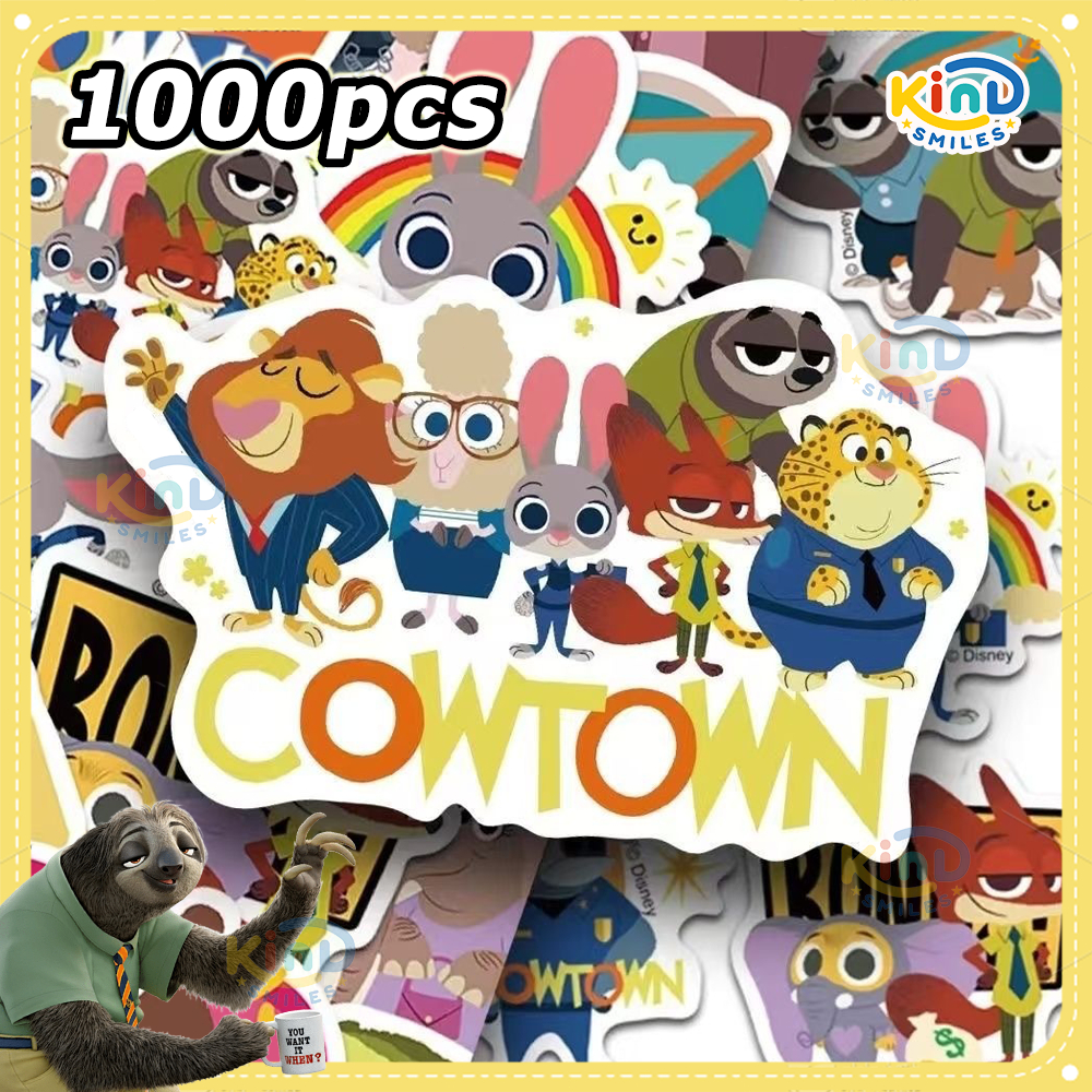 พร้อมส่ง🔥50 ชิ้น Zootopia Zootropolis สติกเกอร์การ์ตูนสัตว์น่ารักสติกเกอร์แล็ปท็อปโทรศัพท์กระเป๋าเดินทางเครื่องเขียนป้าย