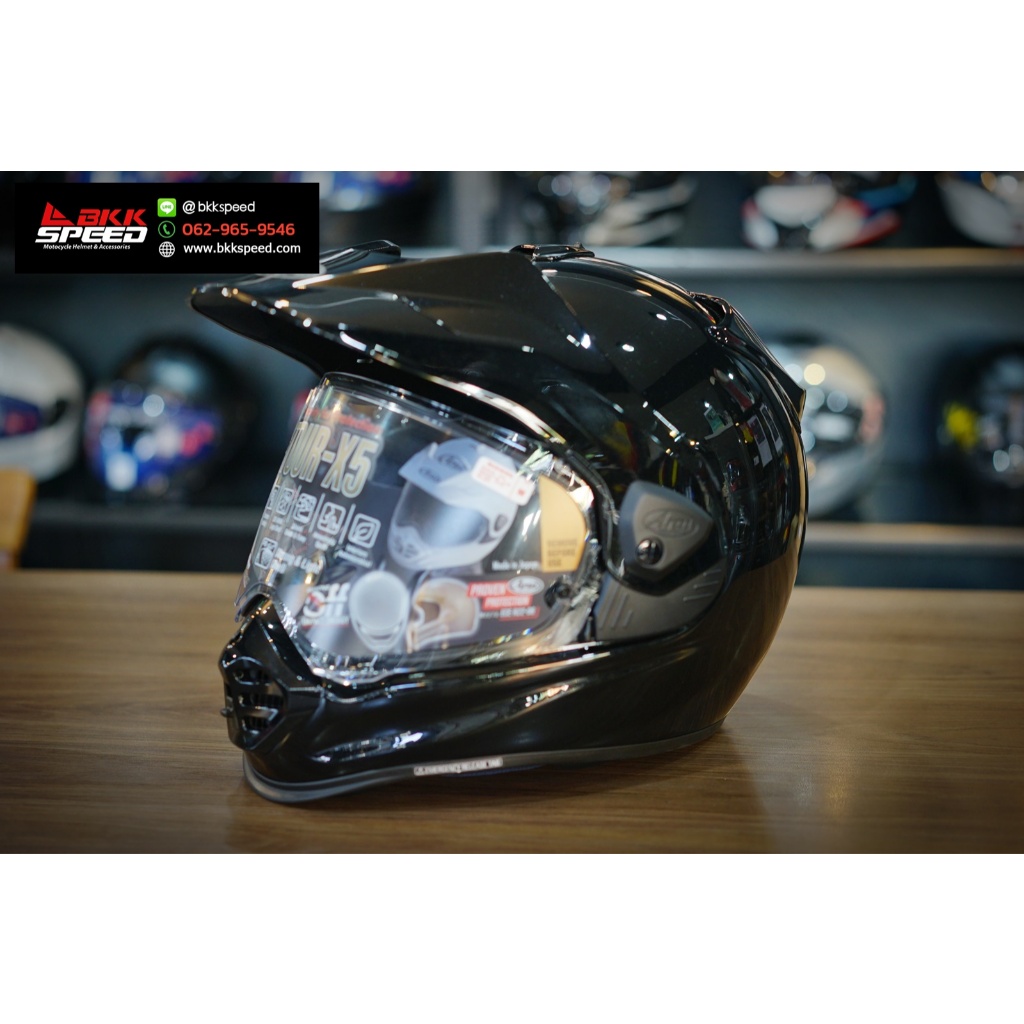Arai Tour X5 Black ดำเงา หมวกศูนย์ แท้ Arai Thailand