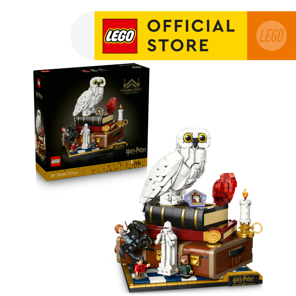 LEGO Harry Potter 76466 Philosopher's Stone – Collectors' Edition (1571pcs.), Building Blocks, Kids Toy