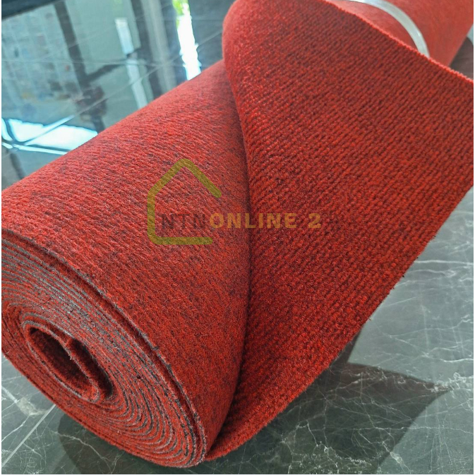 [ยกม้วน ออกใบกำกับภาษีได้] พรมอัดฟูกขนาดกว้าง 2 ยาว 25 เมตร หนา 4-5 มิล ใช้งานแสดงสินค้า งานอีเว้นท์ - รูปที่ 5