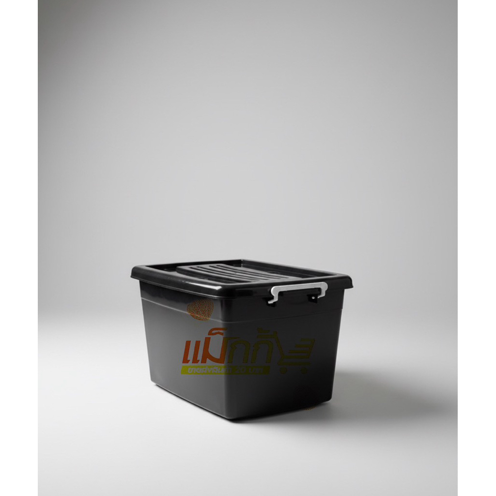 กล่องพลาสติกมีล้อ 100ลิตร‼️6 ล้อ ลังพลาสติก ใบใหญ่ แข็งแรง