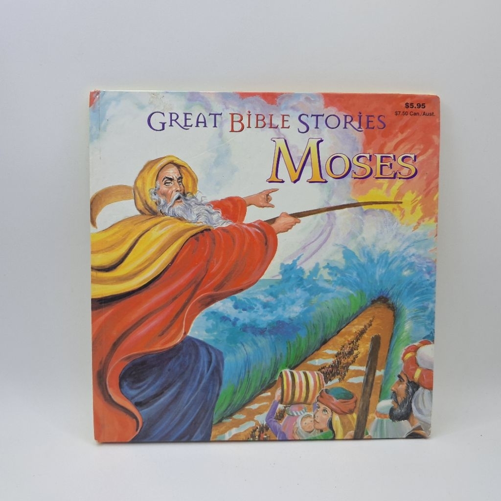 #มือสอง #Bible :Great Bible Stories: Moses by Maxine Nodel .