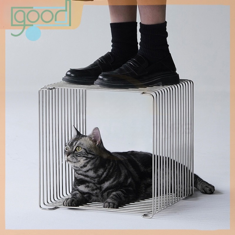 ชั้นวางหนังสือ/โต๊ะข้างสไตล์มินิมอลแบบนอร์ดิก – โซลูชั่นการจัดเก็บอเนกประสงค์สำหรับห้องนั่งเล่น มีให้เลือกหลายขนาด - รูปที่ 6