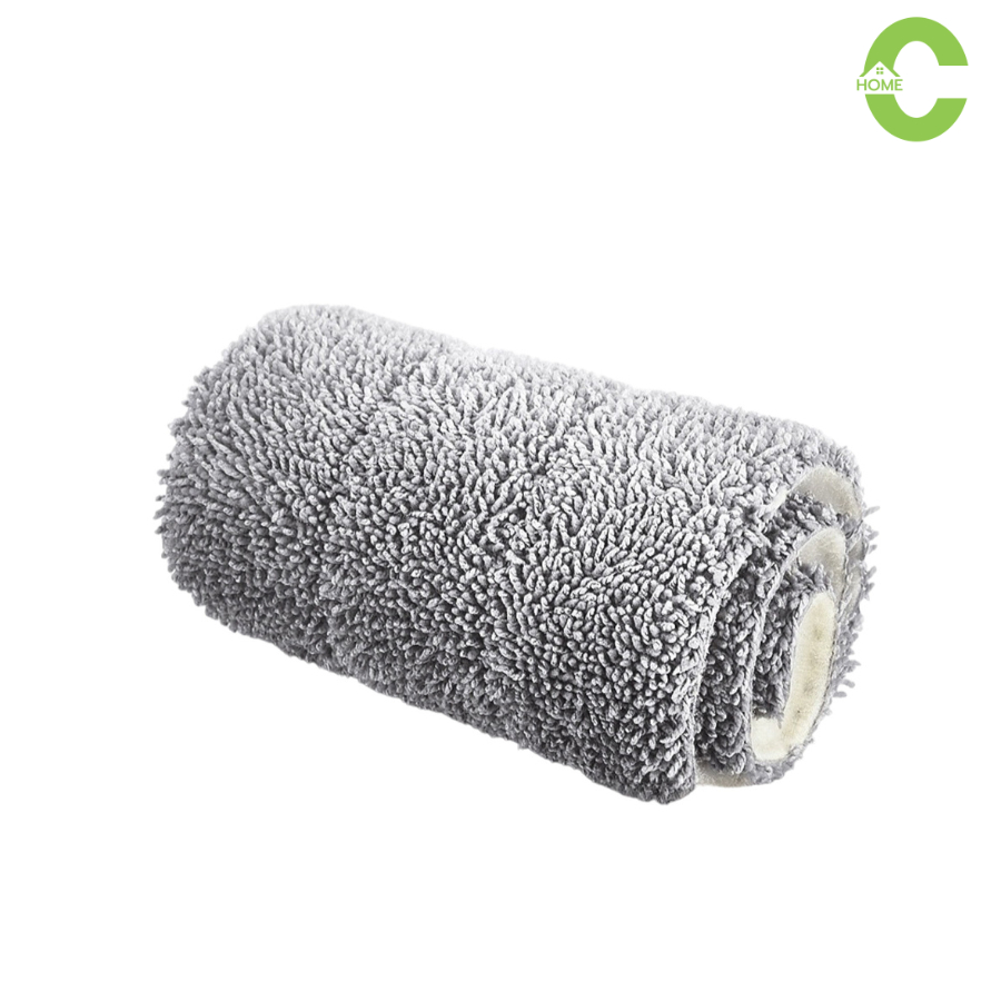 ผ้าไมโครไฟเบอร์ Mop Refill มีหลายขนาด อะไหล่ผ้าม๊อบถูพื้น ซับน้ำดีเยี่ยม ใช้กับไม้ถูพื้นดันฝุ่น รีดน้ำ Simple Living