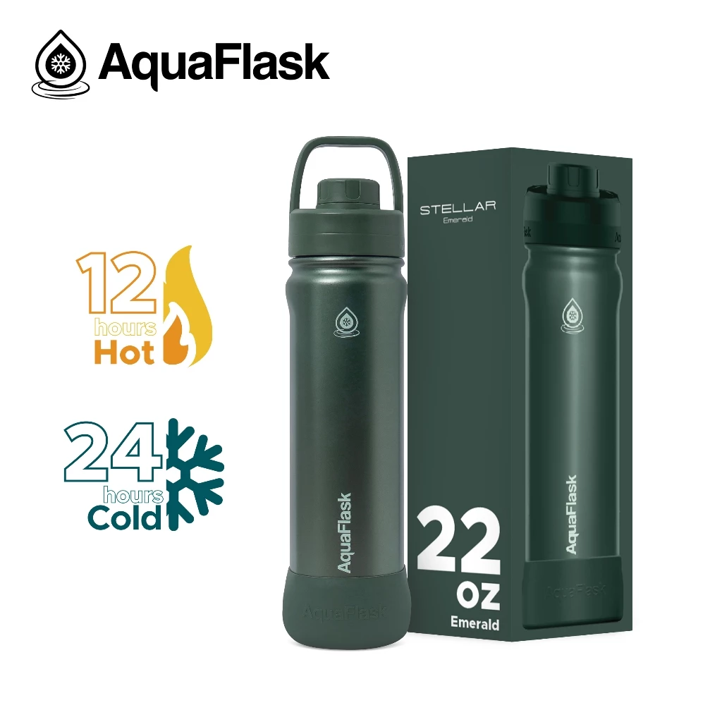 AquaFlask New Stellar 2026 Collection (22/32/40oz) กระบอกน้ำเก็บความเย็น กระติกน้ำสแตนเลส thumbnail 5