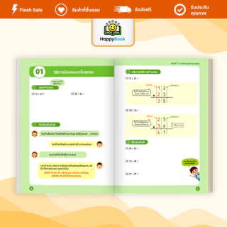 [ซื้อ1แถม4] หนังสือ ฝึกฝนการคิดเชิงคณิตศาสตร์ เทคนิคคิดเร็ว แก้โจทย์ไว คะแนนดีขึ้น – Happy Book