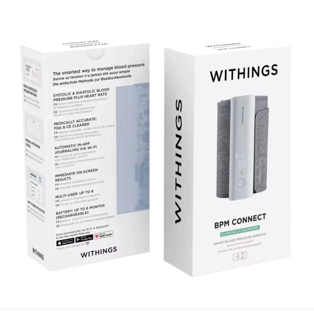 withings bpm connect wireless  มือสองใหม่กิ๊ก open box รับประกัน 1เดือนครับ