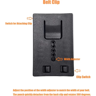 ซองใส่กุญแจมือปลดไว Polymer ปรับหมุนได้ Universal Handcuff