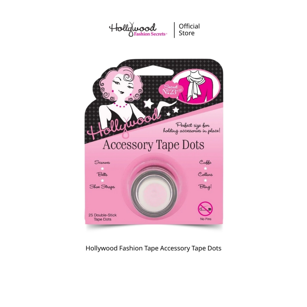 Hollywood Fashion Tape Accessory Tape Dotsเทปกาวจาก 3M ที่เหมาะกับผิวแพ้ง่าย