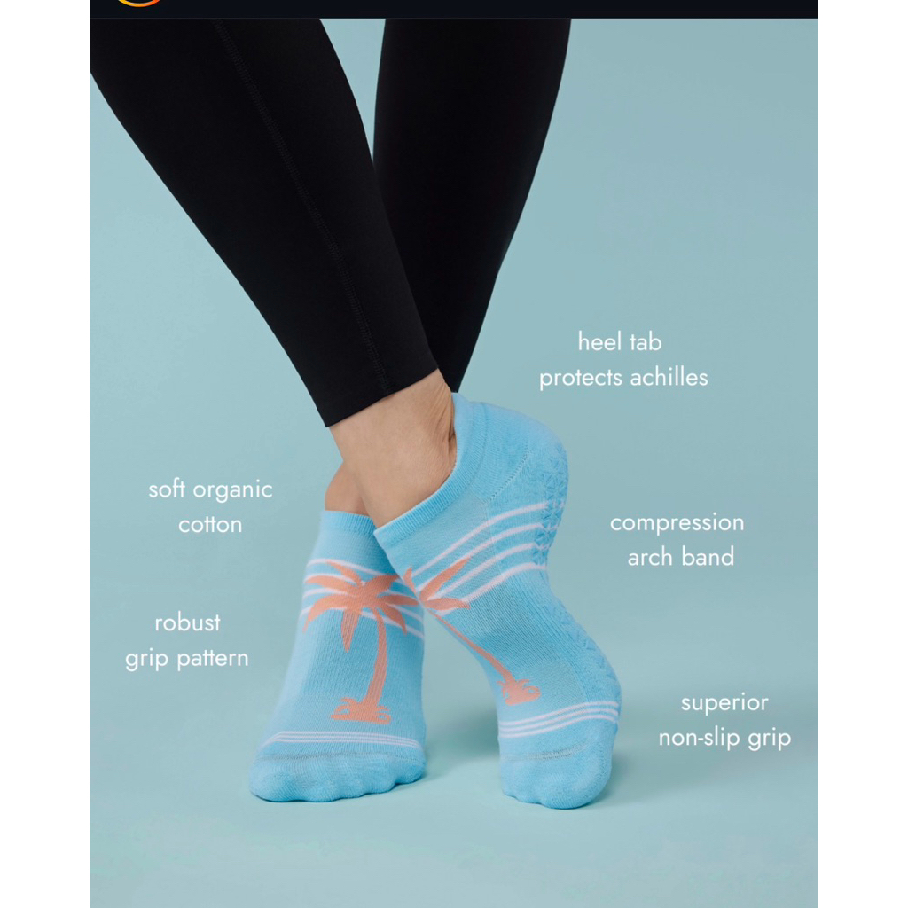 S36-38.5 Tavi Noir Grip Sock Yoga Sock tree