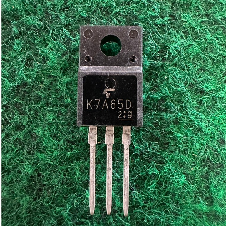 MOSFET K7A65D TK7A65D , A2764AI , K16A60W  TK16A60W , K16A60W5 TK16A60W5 , จำนวน 1 ตัว