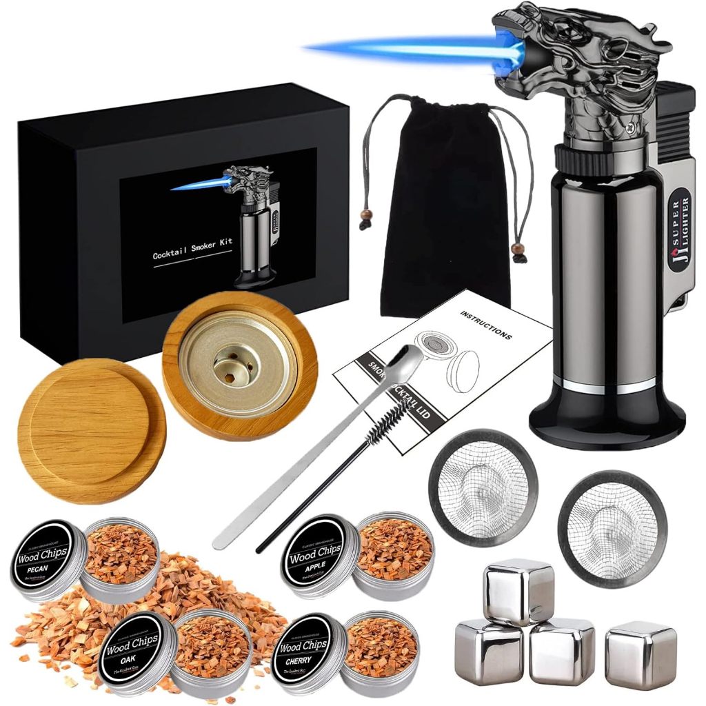 ชุดรมควันวิสกี้ Whiskey Smoke Kit ชุดรมควันค็อกเทล บาร์เทนเดอร์ฝีมือดี