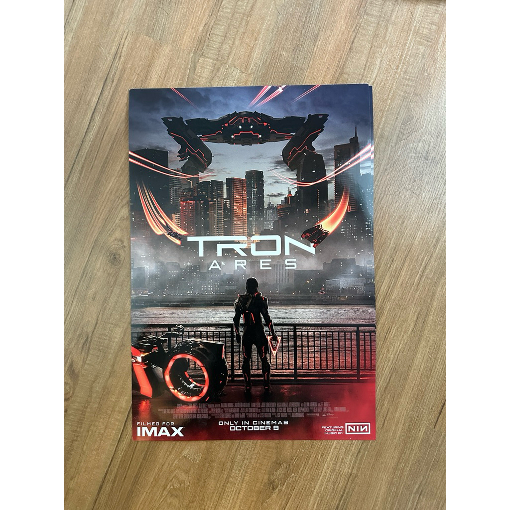โปสเตอร์ tron ares(ทรอน) ภาคล่าสุด