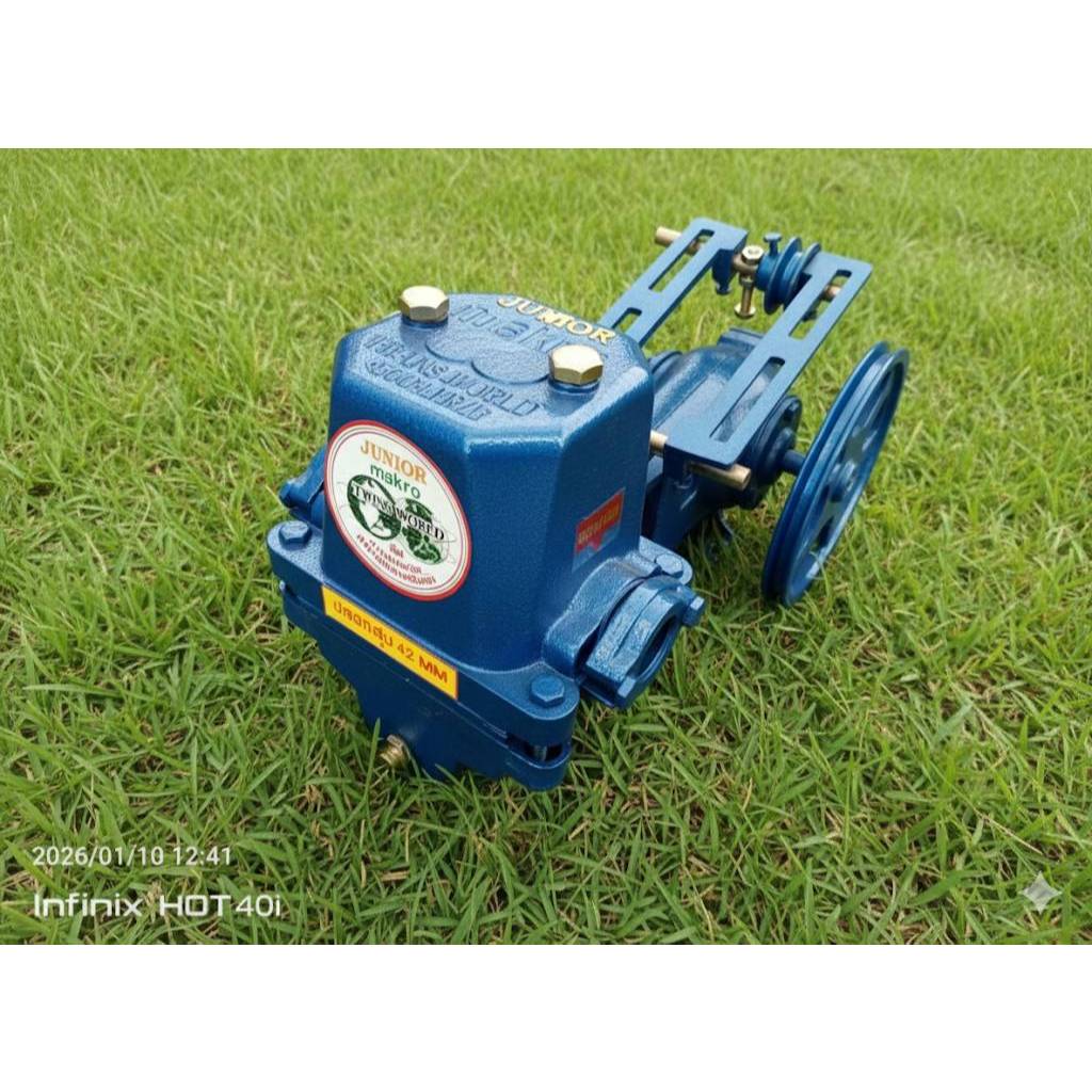 ปั๊มชัก MAKRO JUNIOR ขนาด 1 นิ้ว ตราลูกโลกคู่ ปั้มชัก ปั๊มน้ำ ปั๊มบาดาล สูบน้ำบาดาล ปั๊มน้ำเกษตร ปั๊