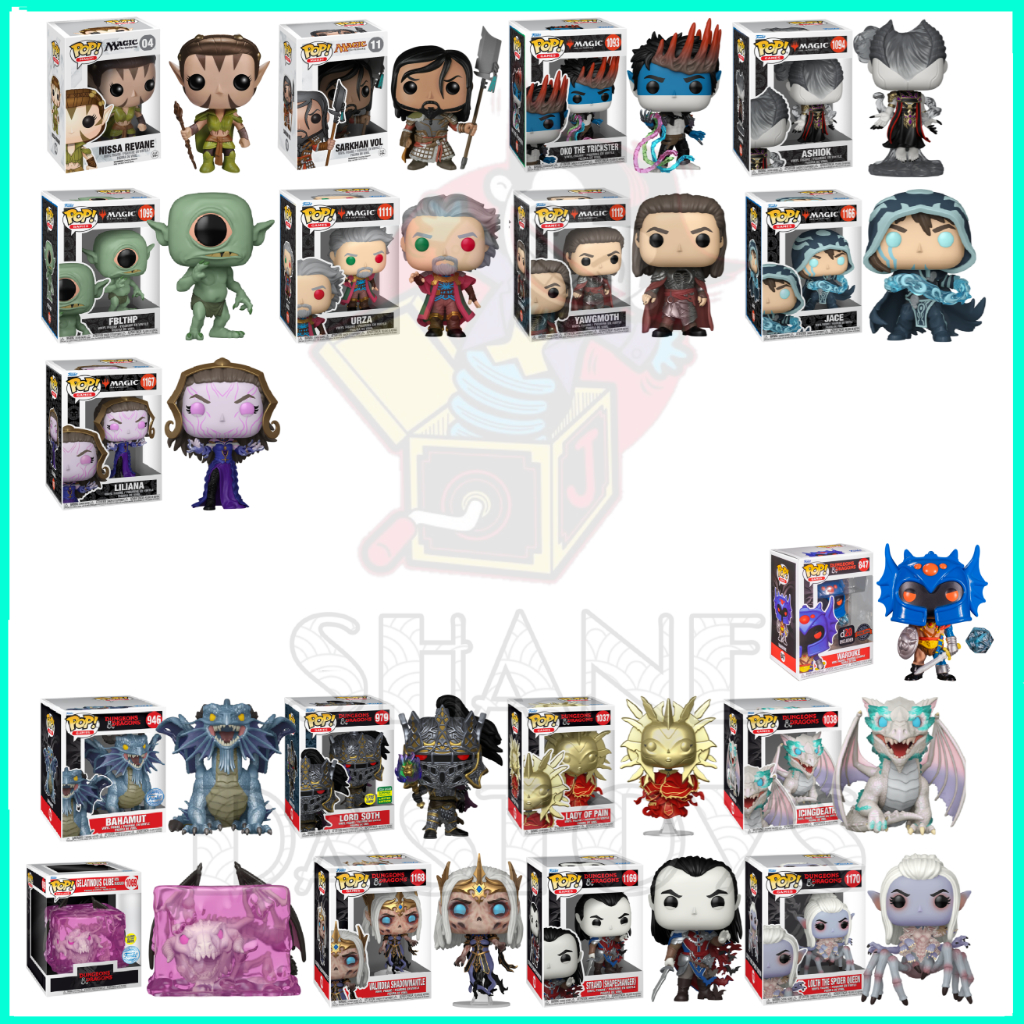 {PRE-ORDER} Funko Pop! GAMES : Magic The Gathering, Dungeons and Dragons