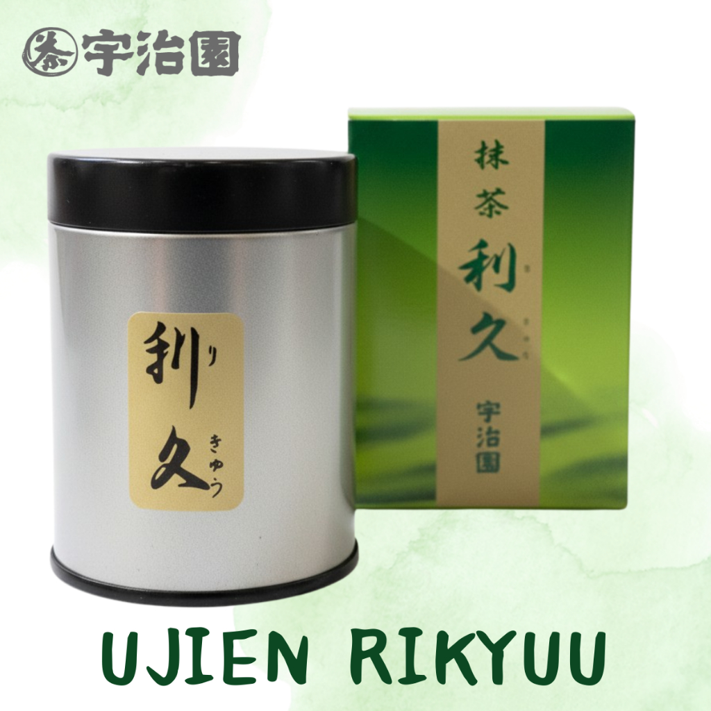 UJIEN RIKYU Matcha 30g ชาเขียวมัทฉะญี่ปุ่นแท้ ผงมัทฉะอุจิเกรดพรีเมียม สำหรับชงดื่มและทำขนม