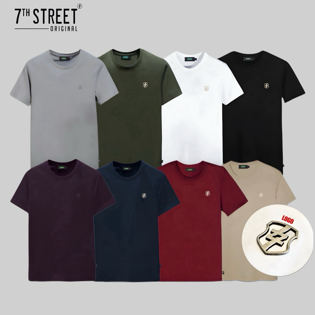 เสื้อยืด 7th Street (ของแท้) รุ่น ZSL T-shirt Cotton100%