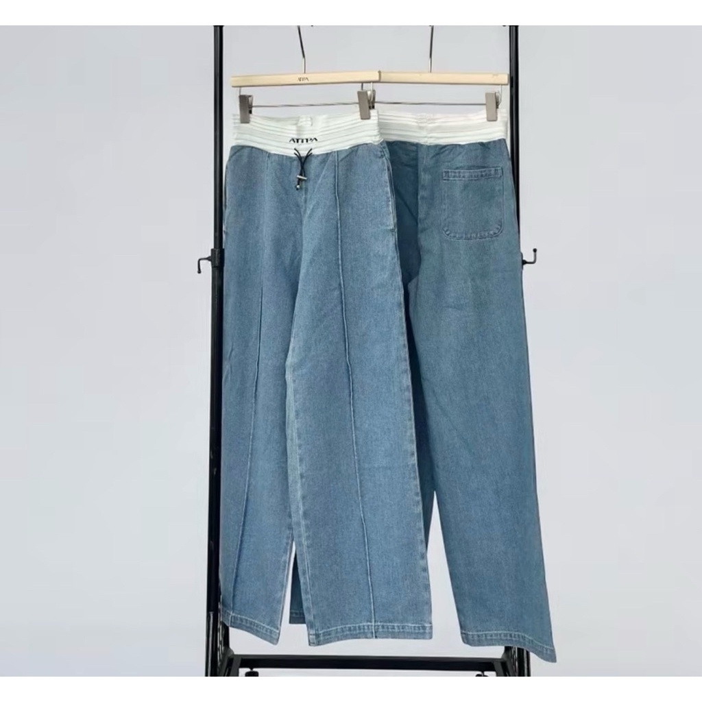 Atipa - Lume Atipa Jeans กางเกงยีนส์เอวยางยืด