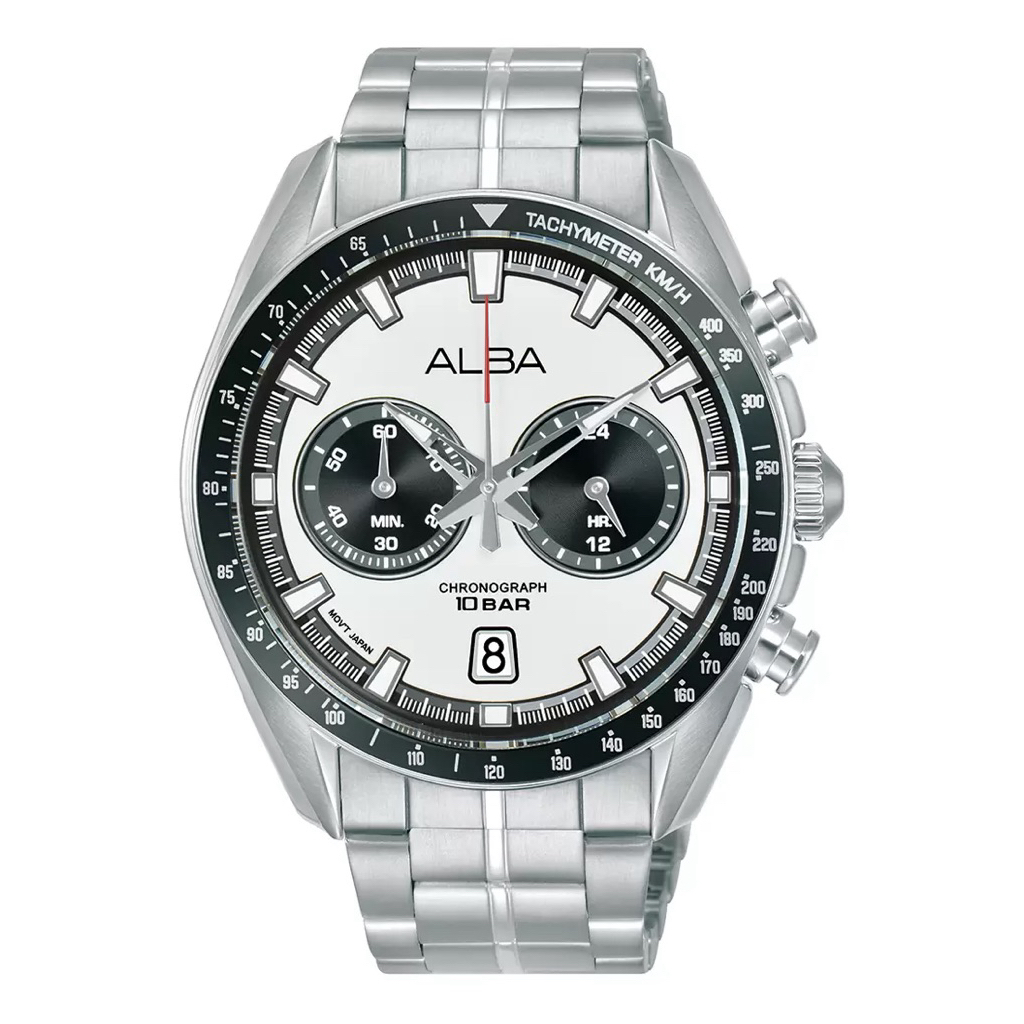 นาฬิกา ALBA 🐼แพนด้าA4B023 Sport Chronograph Gent