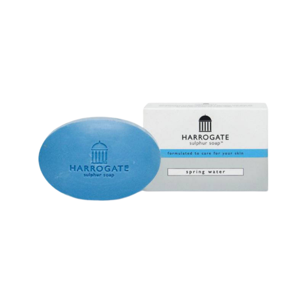 Harrogate Sulphur Soap (สบู่ซัลเฟอร์ ลดสิว ลดเชื้อแบคทีเรีย เชื้อรา ยีสต์ 50g.) ราคา ถูกที่สุด ดีลบีเคเค แกลเลอรีภาพที่ 3