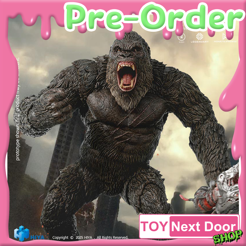 Pre Order Hiya Toys : Kong 2.0 action figure from【Godzilla vs. Kong】