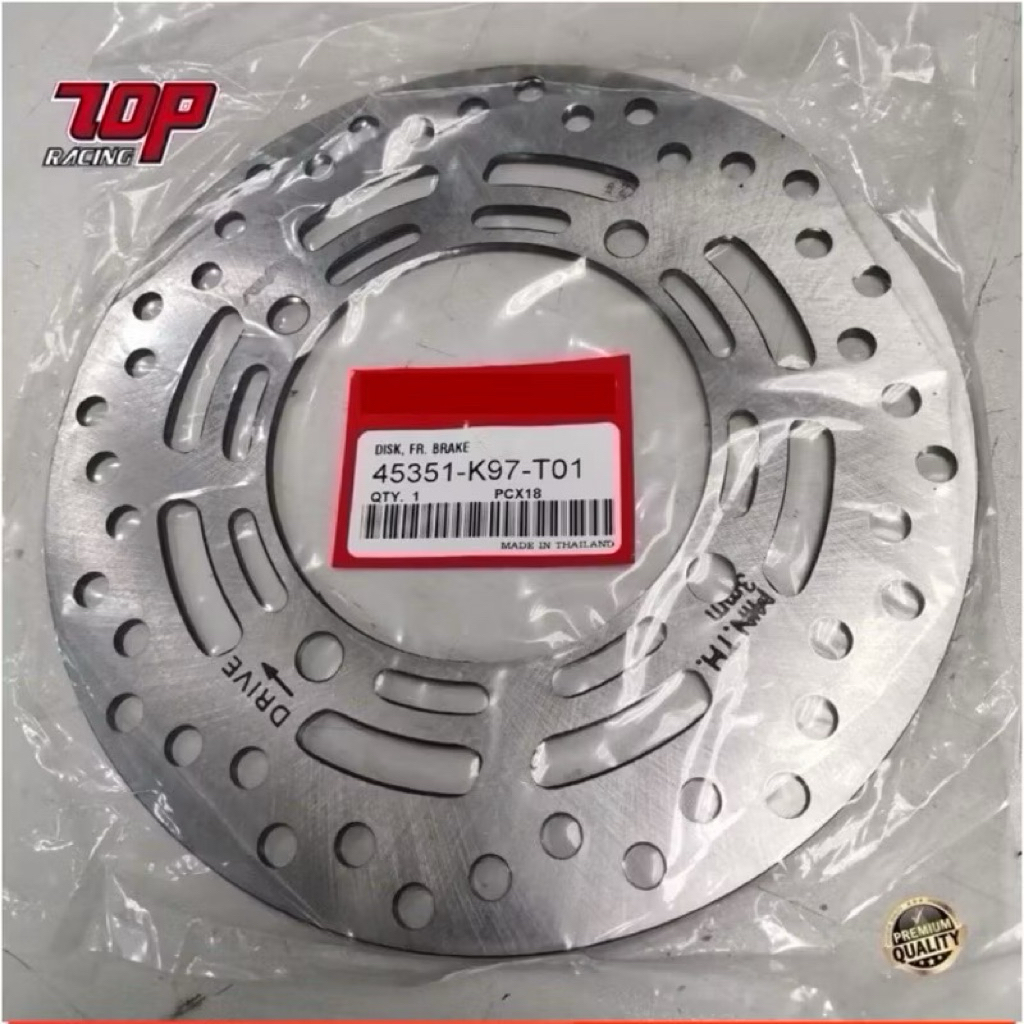 จานเบรค หน้า Honda PCX-150 NEW ปี 2018-2020 ( 45351-K97-T01 ) [MS1349]