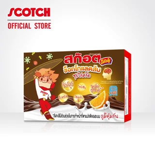 Scotch สก๊อตคิตซ์ ซุปไก่สกัด รสช็อกโกออเรนจ์ 40มล.(แพ็ก 6 ขวด) จำนวน 1 แพ็ก (DHA & OMEGA3)