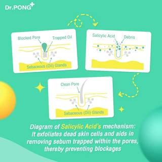 Dr.PONG 4T Acne clear soothing shampoo แชมพู สำหรับคนเป็นสิว มีส่วนช่วยลดสิว และรังแค